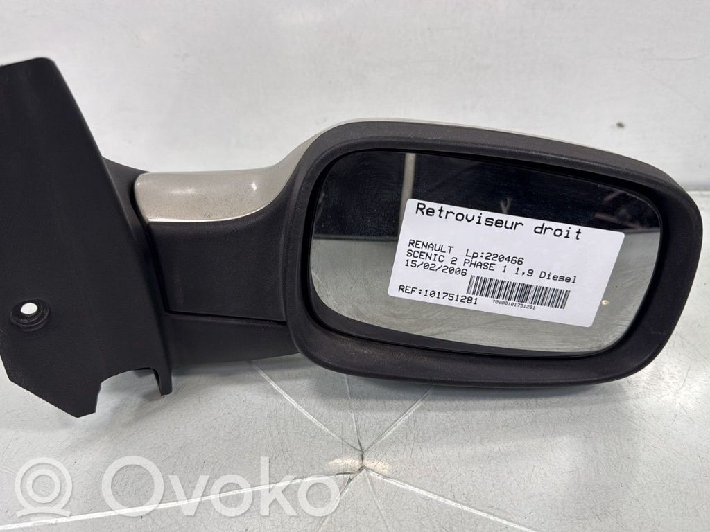 Renault Scenic II -  Grand scenic II Manualne lusterko boczne drzwi przednich 