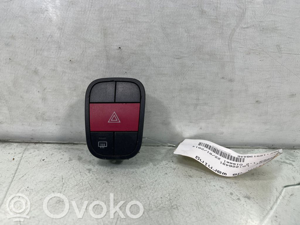Peugeot Bipper Hazard light switch 