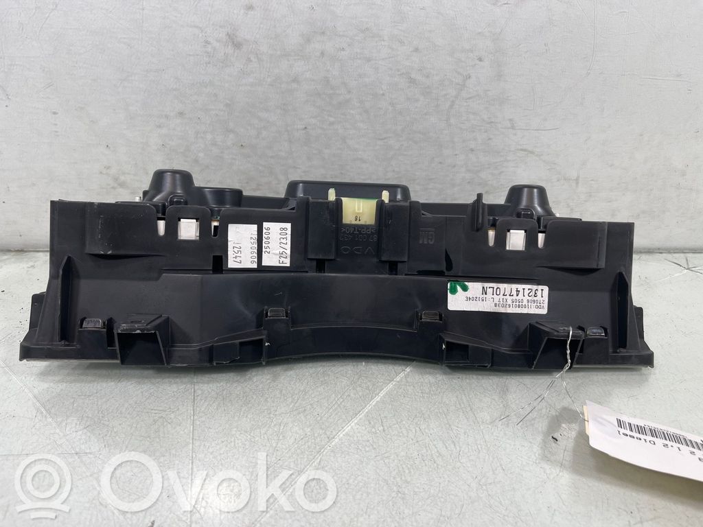 Opel Meriva A Velocímetro (tablero de instrumentos) 