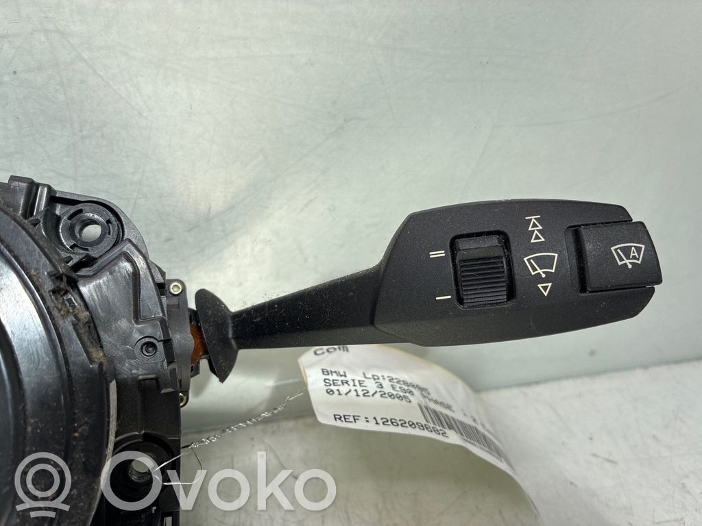 BMW 3 E90 E91 Bloc semnalizator și ștergător parbriz 