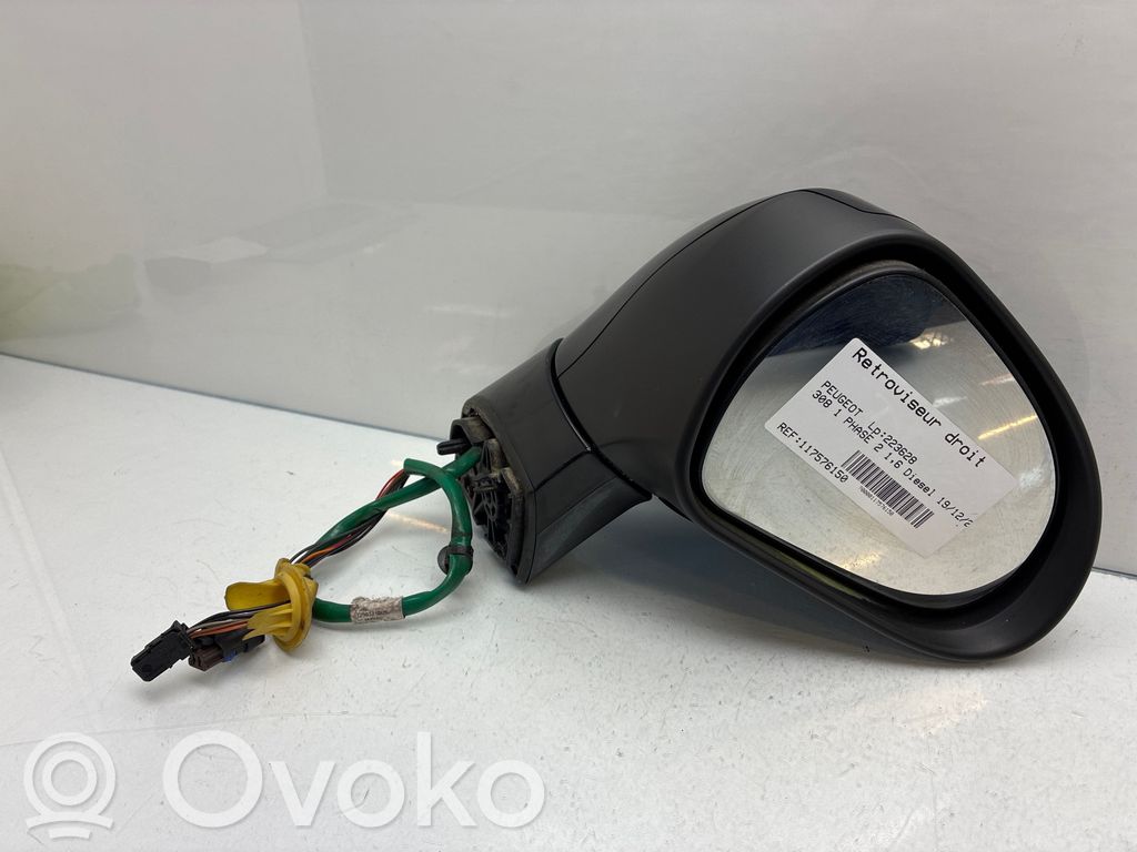 Peugeot 308 Espejo lateral manual 