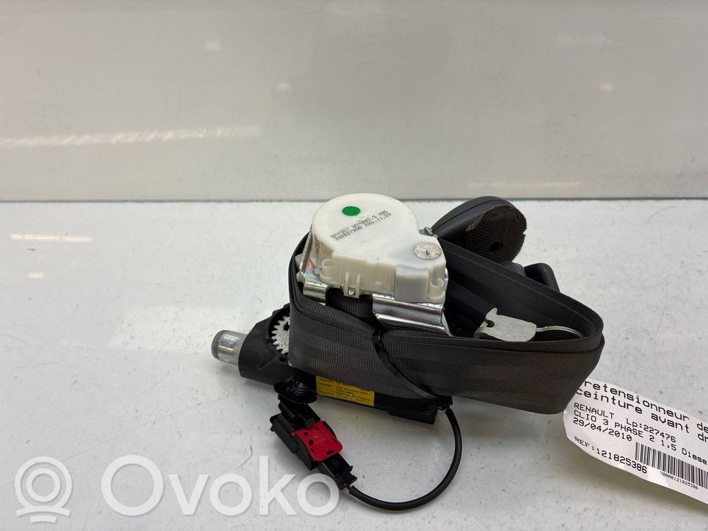 Renault Clio III Hebilla del cinturón delantero 