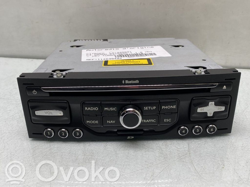 Citroen C4 Grand Picasso Panel / Radioodtwarzacz CD/DVD/GPS 