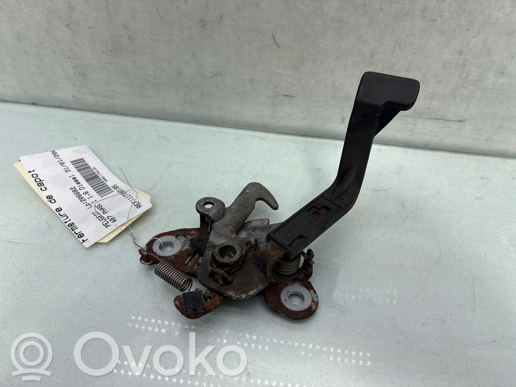 Peugeot 407 Chiusura/serratura vano motore/cofano 