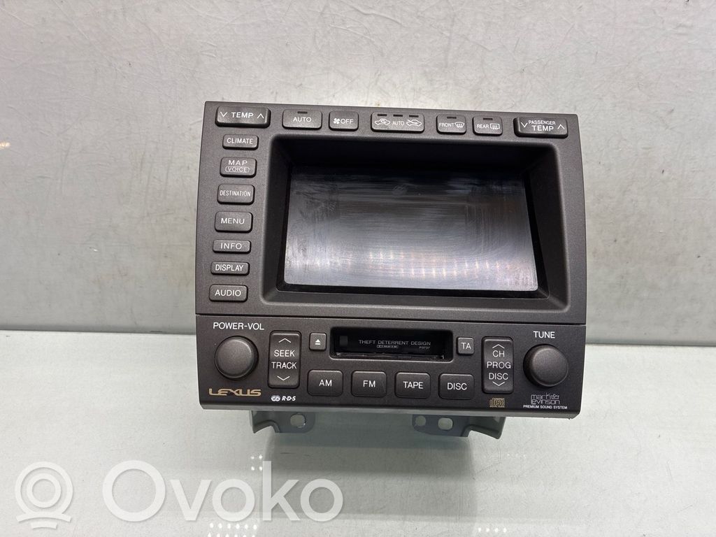 Panel / Radioodtwarzacz CD/DVD/GPS   861203A870