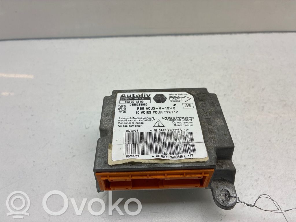 Peugeot 206 Module de contrôle airbag 