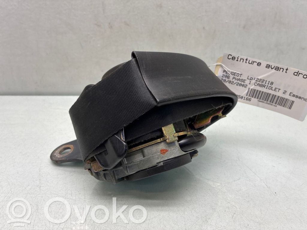 Peugeot 206 CC Boucle de ceinture de sécurité avant 