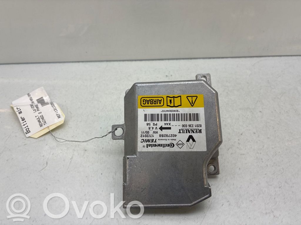 Renault Twingo II Unitate/modul de comandă airbaguri