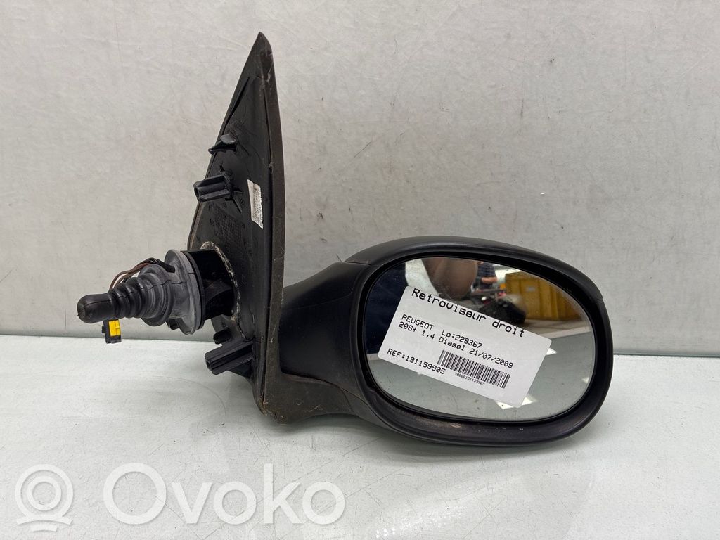 Peugeot 206+ Oglindă exterioară manuală 