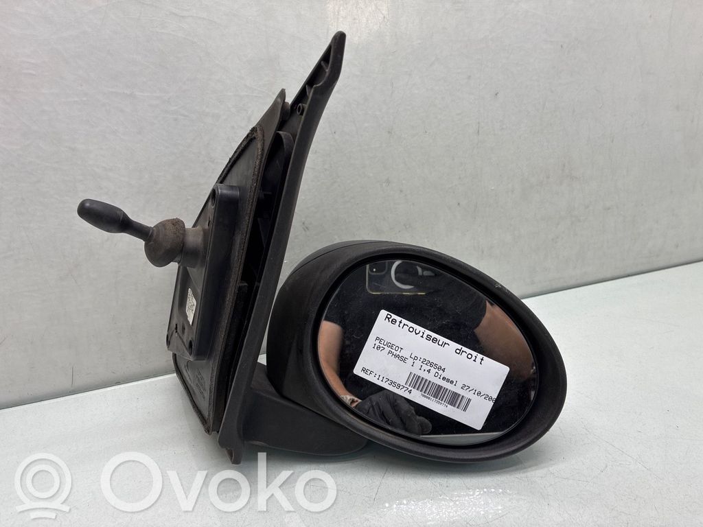 Peugeot 107 Außenspiegel mechanisch
