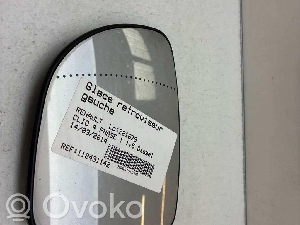 Renault Clio IV Sticlă oglindă laterală 