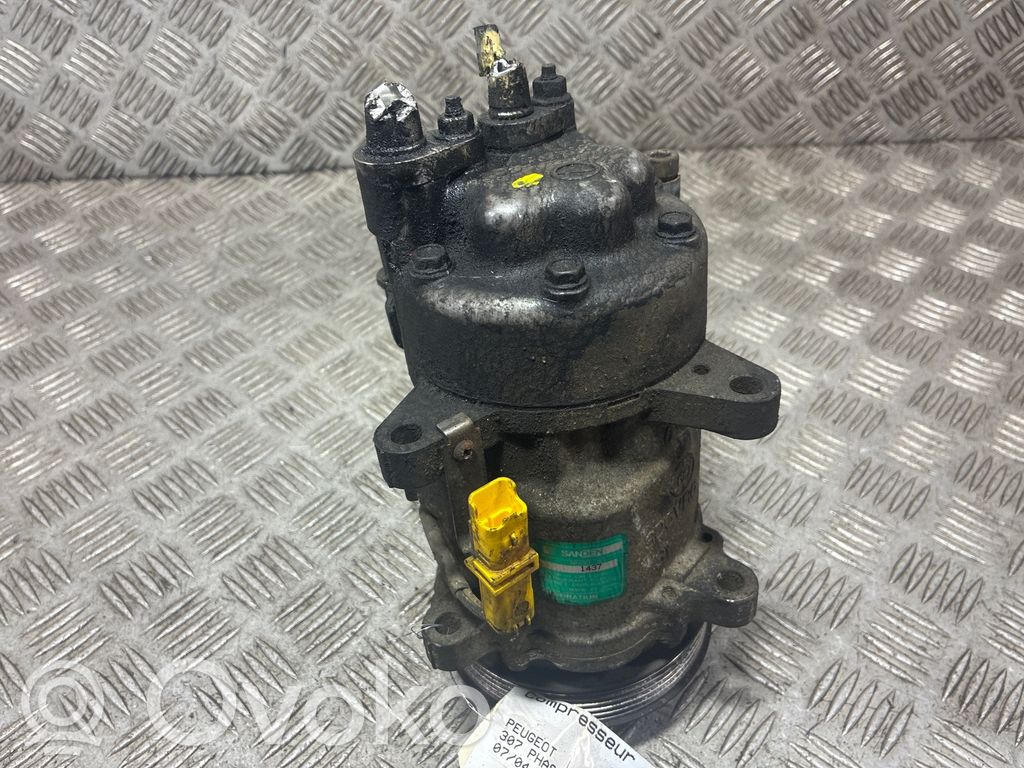 Peugeot 307 Air conditioning (A/C) compressor (pump)