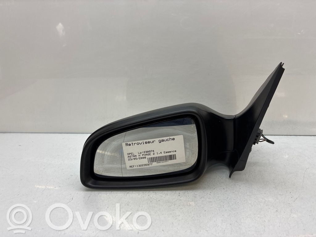 Opel Astra H Manualne lusterko boczne drzwi przednich 