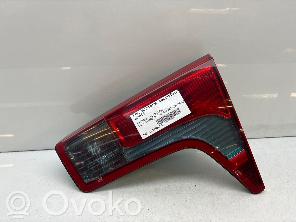 Citroen C5 Aizmugurējais lukturis pārsegā