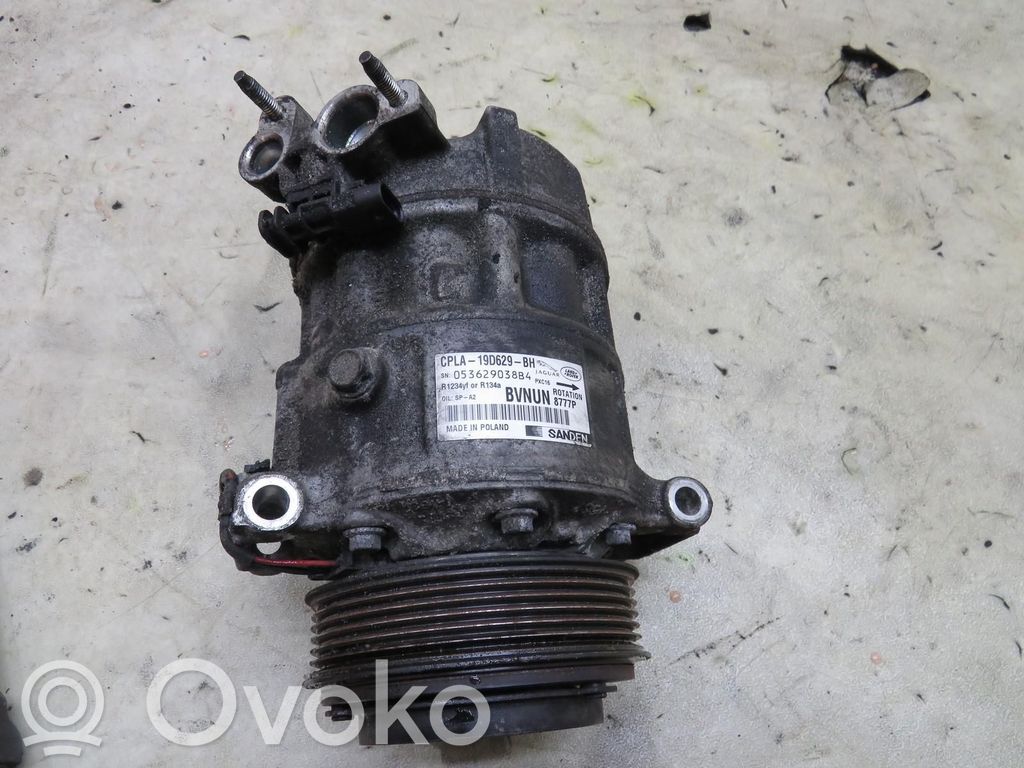 Jaguar XE Air conditioning (A/C) compressor (pump) 