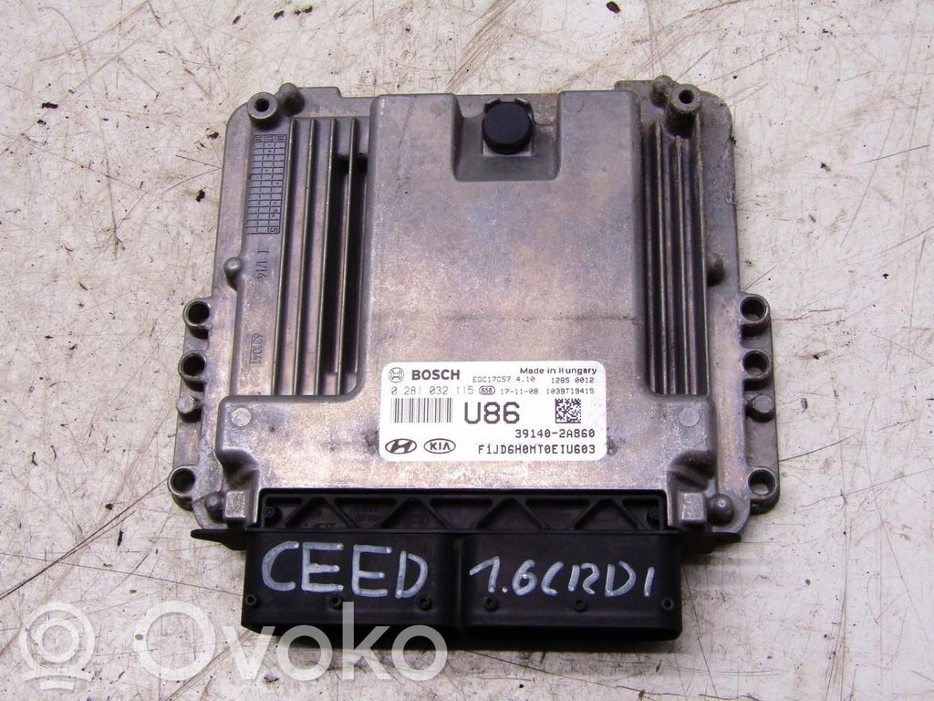 KIA Ceed Engine control unit/module ECU 