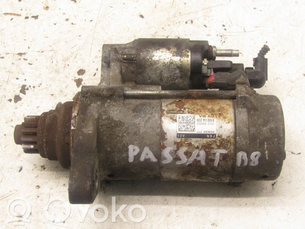 Volkswagen PASSAT B8 Starteris 