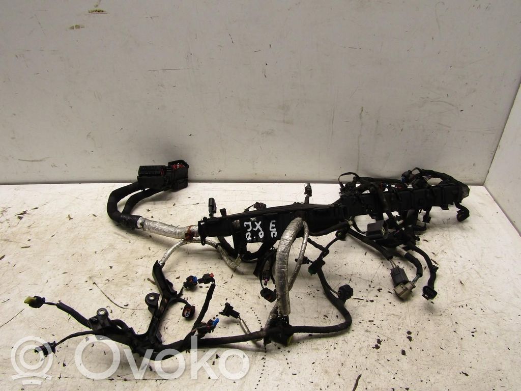 Jaguar XE Engine installation wiring loom 