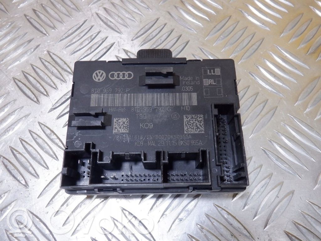 Audi A5 Sportback 8TA Door control unit/module 
