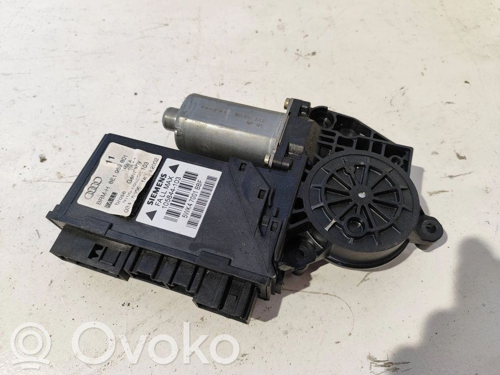 Audi A4 S4 B6 8E 8H Silnik regulatora szyby drzwi przednich 