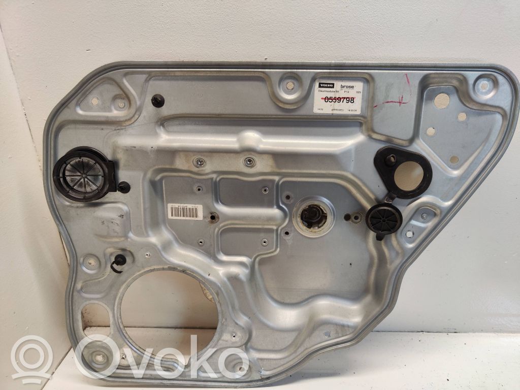 Volvo V50 Mechanizm podnoszenia szyby tylnej bez silnika 