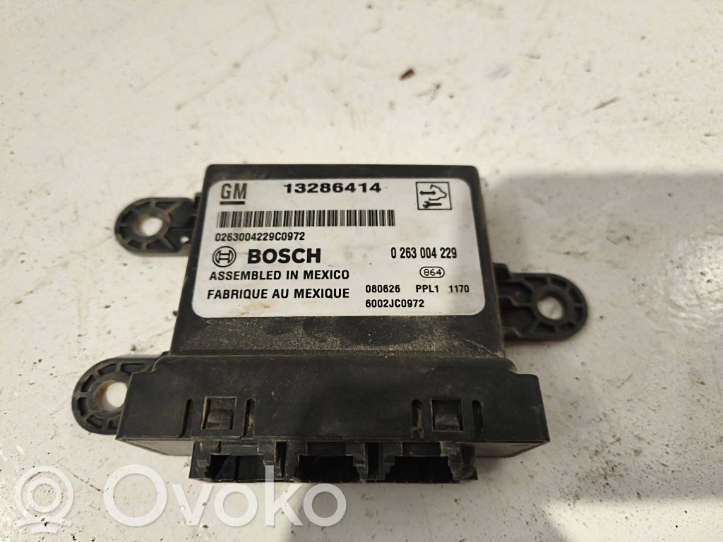 Opel Zafira B Parking PDC control unit/module 