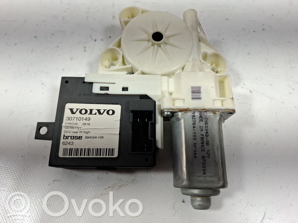 Volvo S40 Rear door window regulator motor 