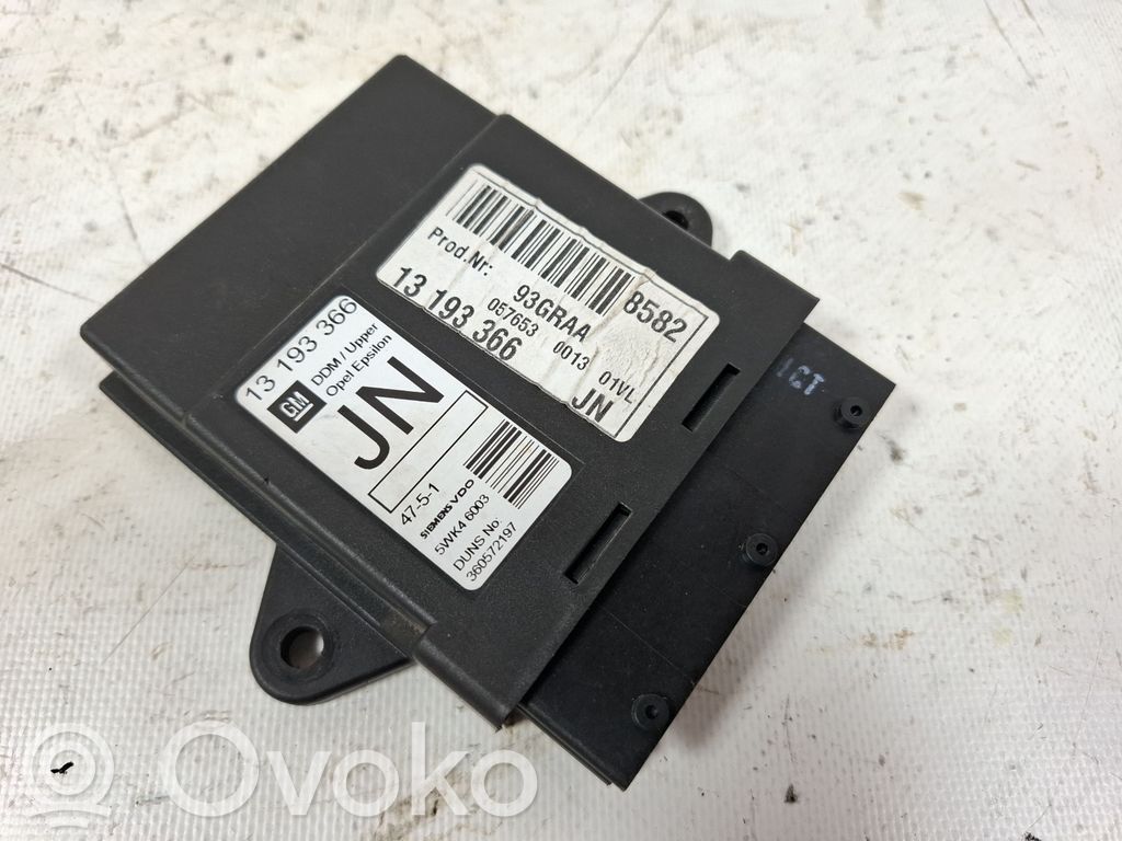 Door control unit/module   13193366,057653