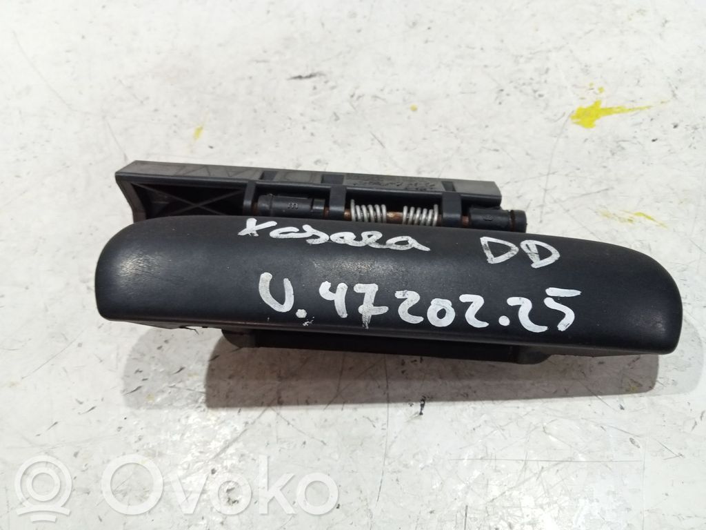 Citroen Xsara Klamka zewnętrzna drzwi przednich 