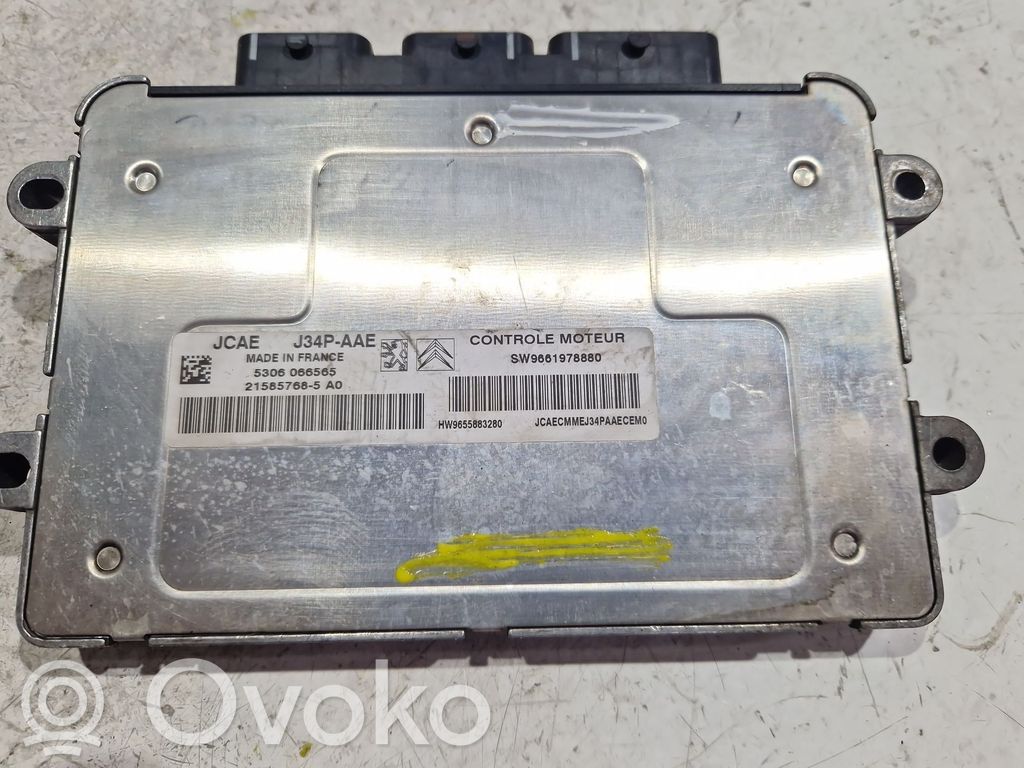 Peugeot 206 Fuel injection pump control unit/module 