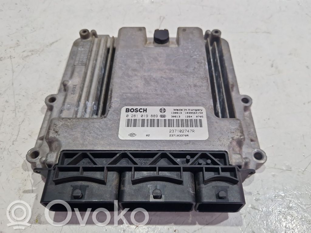 Renault Captur Fuel injection pump control unit/module 