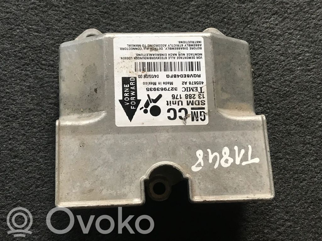 Opel Astra H Airbag control unit/module 