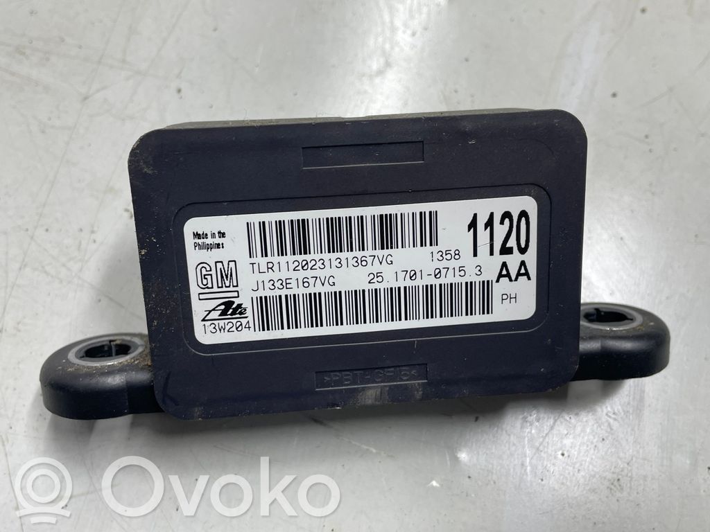 Opel Zafira C ESP (stabilumo sistemos) daviklis (išilginio pagreičio daviklis) 