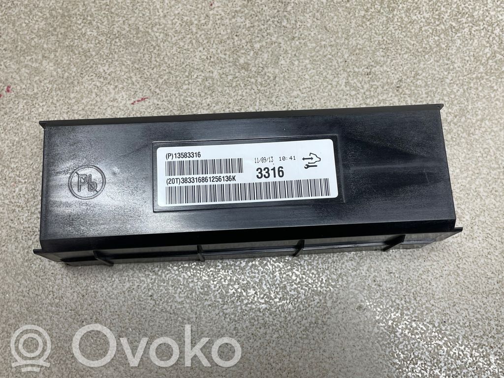 Opel Insignia A Air conditioning/heating control unit 