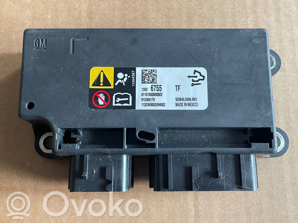 Opel Insignia B Airbag control unit/module 