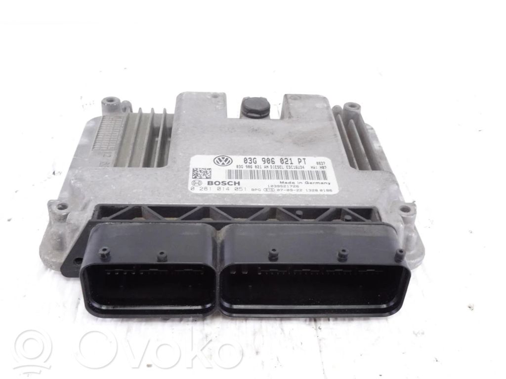 Volkswagen Golf Plus Unidad de control/módulo ECU del motor 