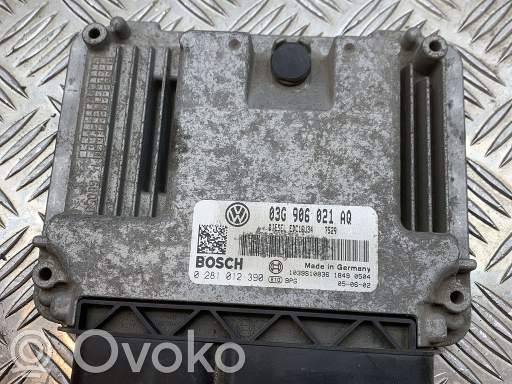Volkswagen Caddy Engine control unit/module 