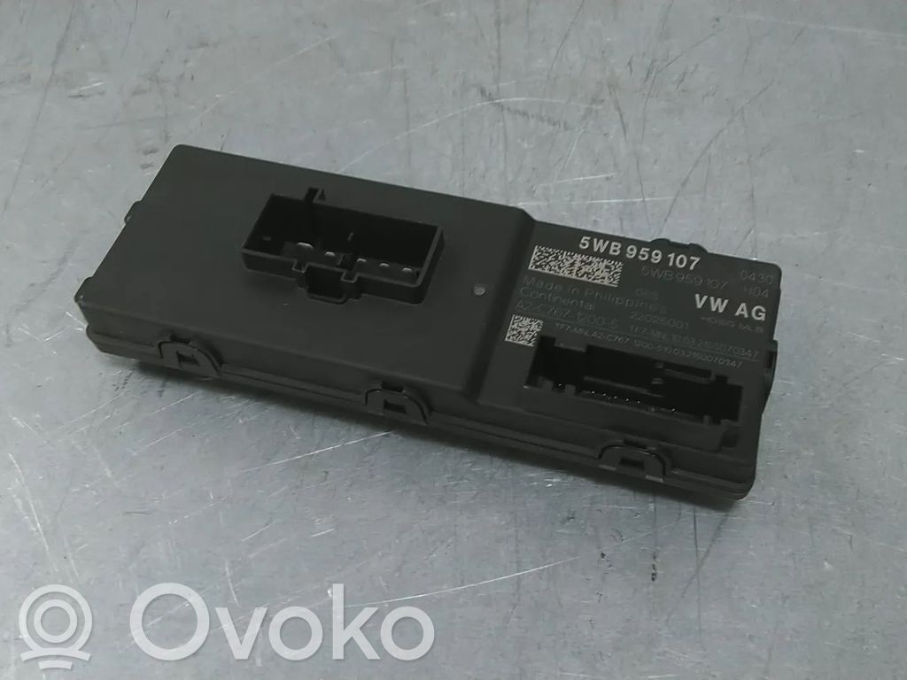 Tailgate/trunk control unit/module   5WB959107