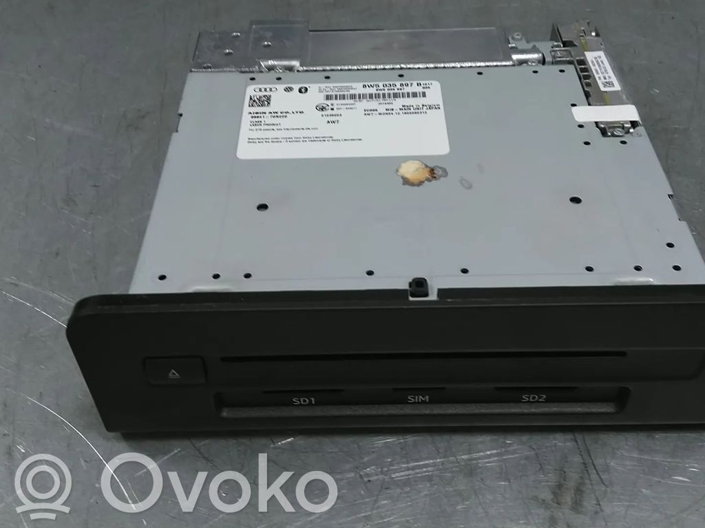Audi A5 GPS navigation control unit/module 