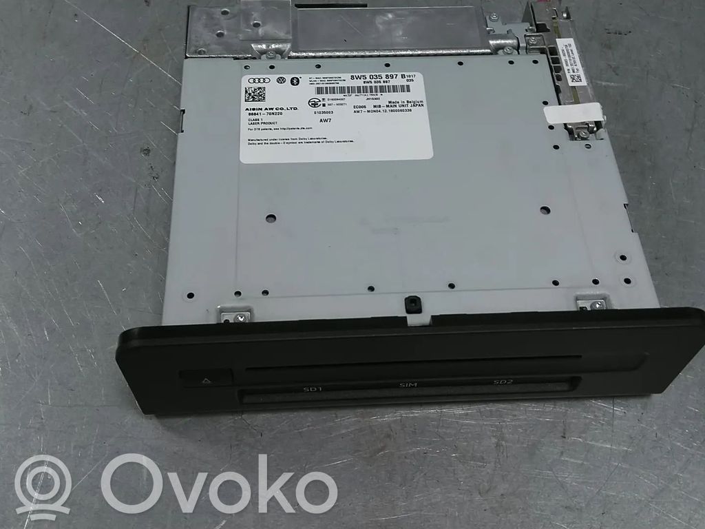 Audi A5 GPS navigation control unit/module 