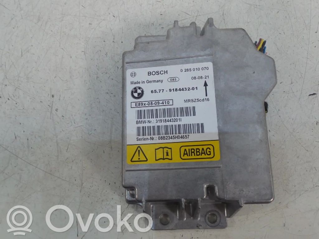 Unidad de control/módulo del Airbag   65779184432,0285010070,65776977427,65779110258,65779122500,65779134280,65779166057,6977427,9110258,9122500,9134280,9166057,9184432