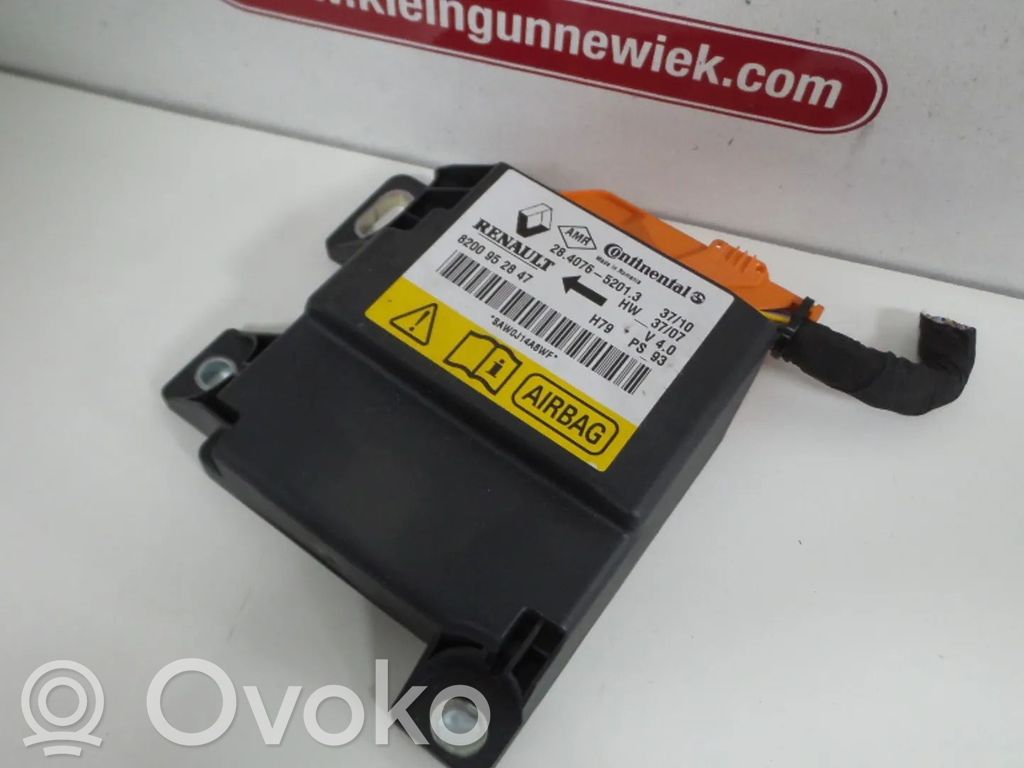 Dacia Duster Airbag control unit/module 
