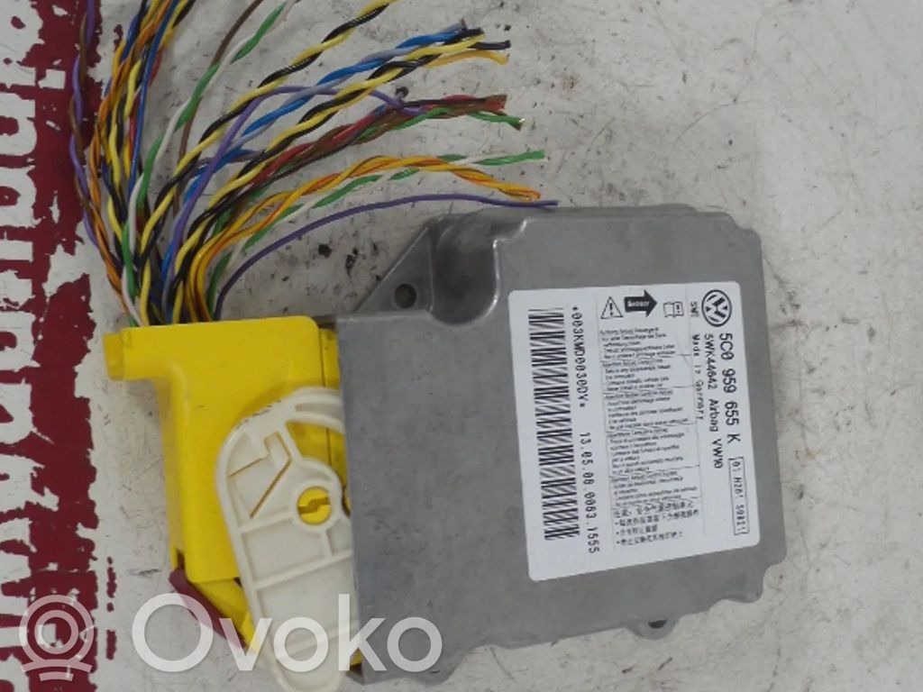 Volkswagen Jetta VI Sterownik / Moduł Airbag 