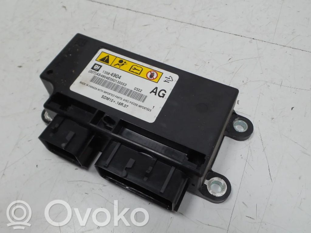 Opel Ampera Airbag control unit/module 