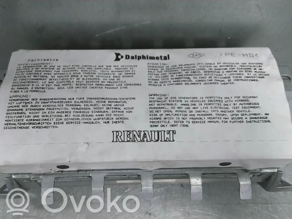 Renault Clio III Poduszka powietrzna Airbag pasażera 
