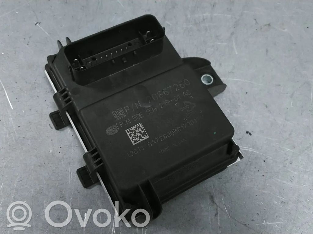 Opel Astra J Unité de commande / module de pompe à carburant 