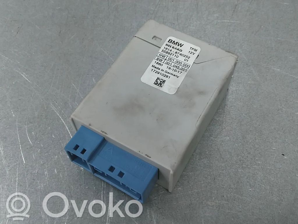 BMW 3 F30 F35 F31 Sterownik / Moduł pompy wtryskowej 