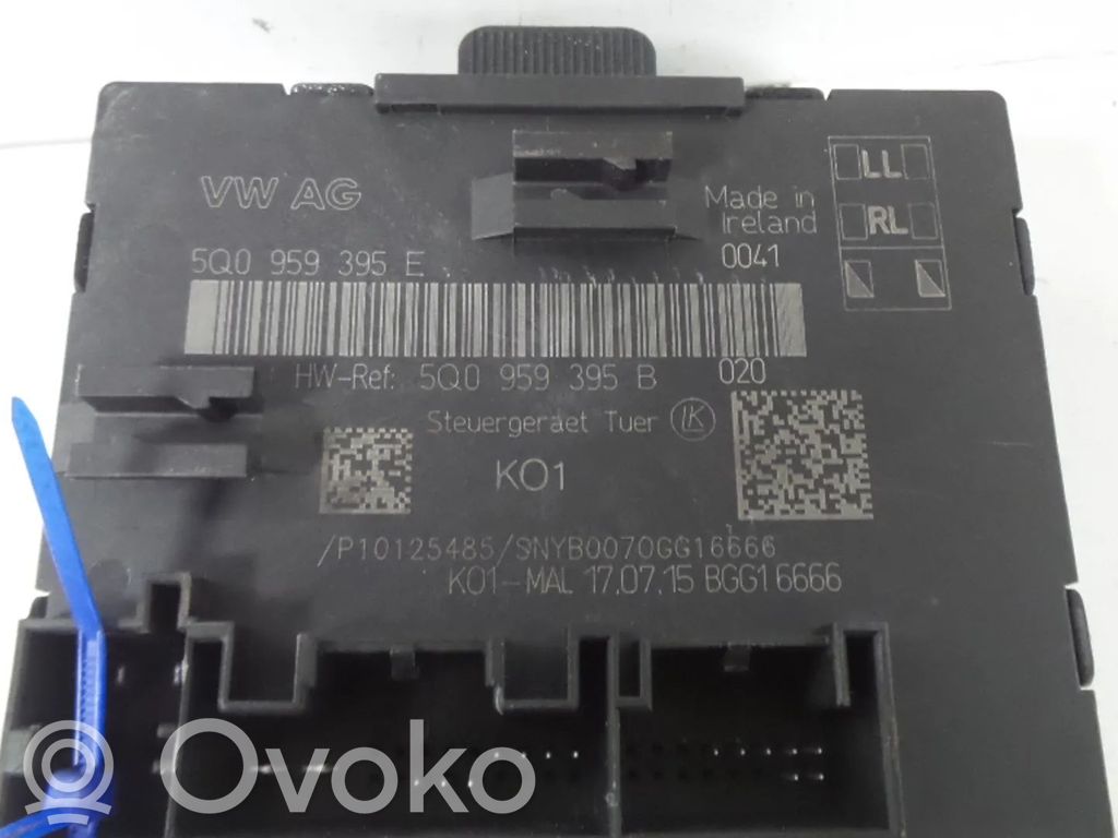 Door control unit/module   5Q0959395E