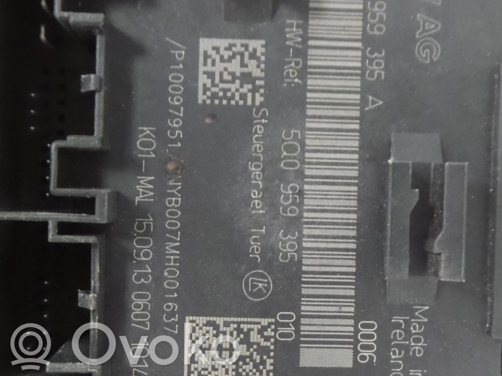 Unité de commande module de porte   5Q0959395A