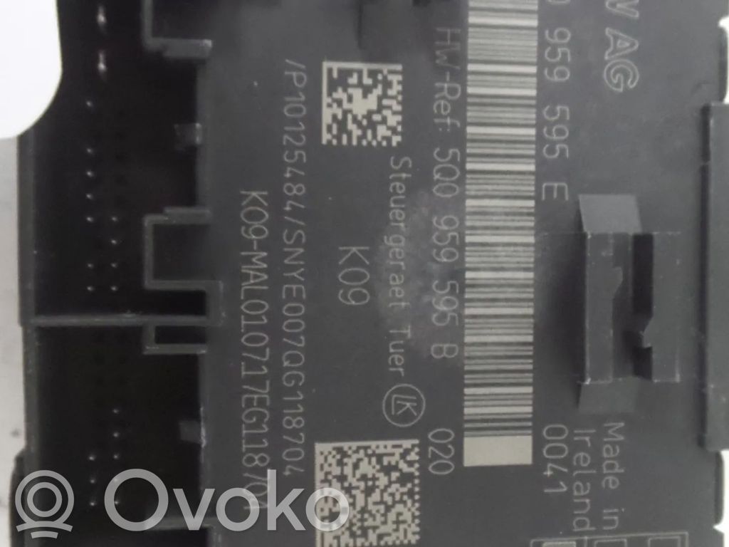 Door control unit/module   5Q0959595E,5Q0959595B